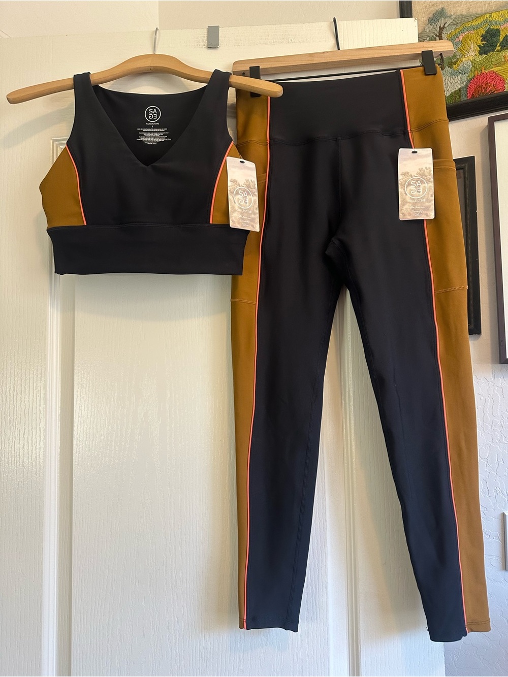 NWT Sage Collective Workout Set. Size: Small. Excellent condition